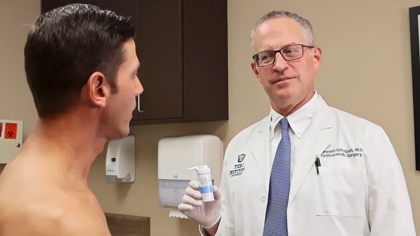 Patient care with Dentalject 