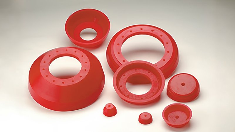 Girard Scraper Cups and polyurethane Conical Cups range in size from 2” to 56”. 