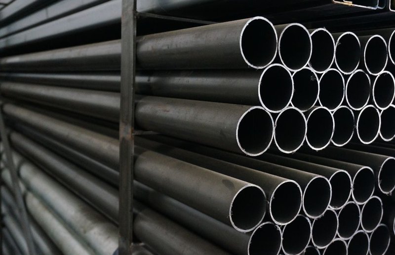 Industrial Applications for High-Grade Black Steel Pipe 2 stacked black steel pipe