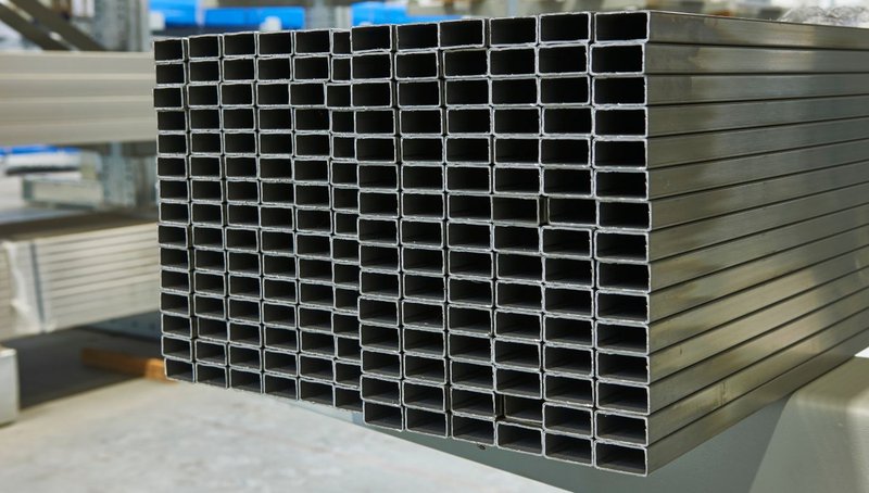 Hollow Structural Sections: How HSS Steel Supports Sustainable Building Practices 2 A stack of A1085 HSS Steel.