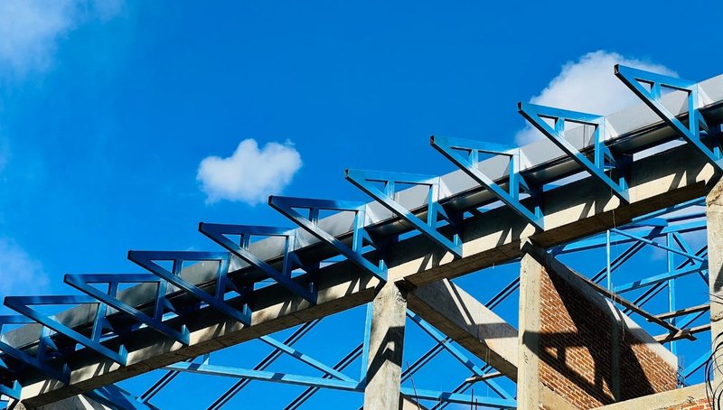 data center infrastructure under construction