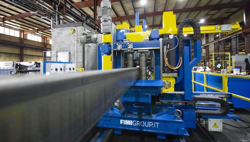 Superior Load-Bearing Performance of HSS Steel Tubing in Construction 2 HSS steel tubing production line