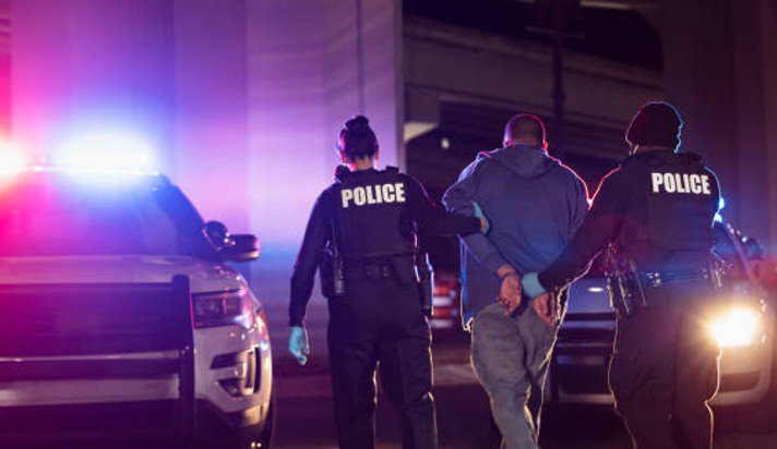 Police officer caught person in shooter response.