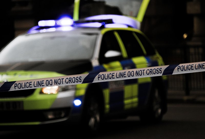 Police officers on hostile event zones.