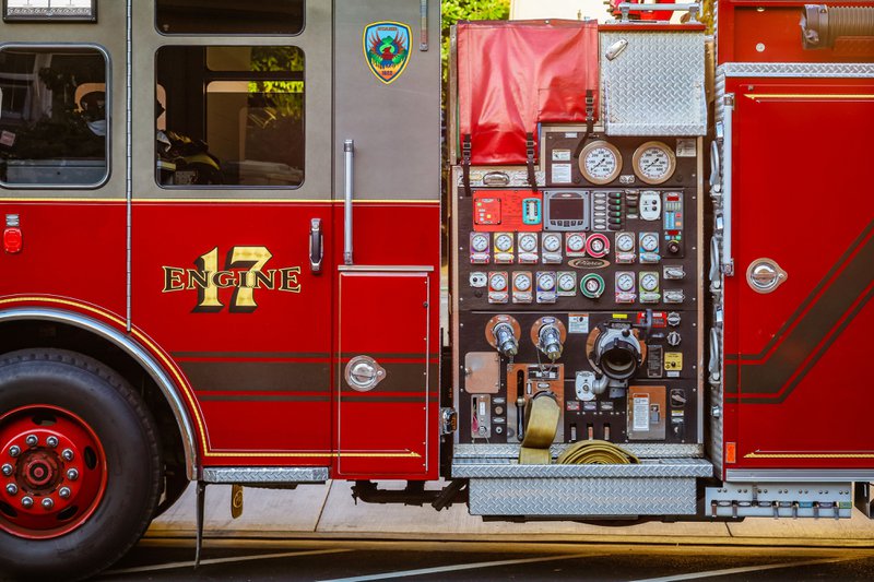 Incident command board for fire departments