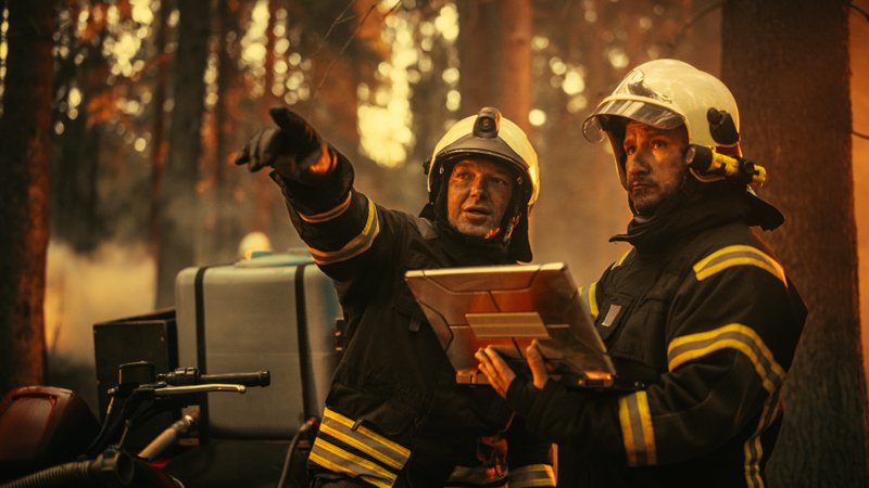 AFG grant benefits allow firefighters to accurately assess a situation.
