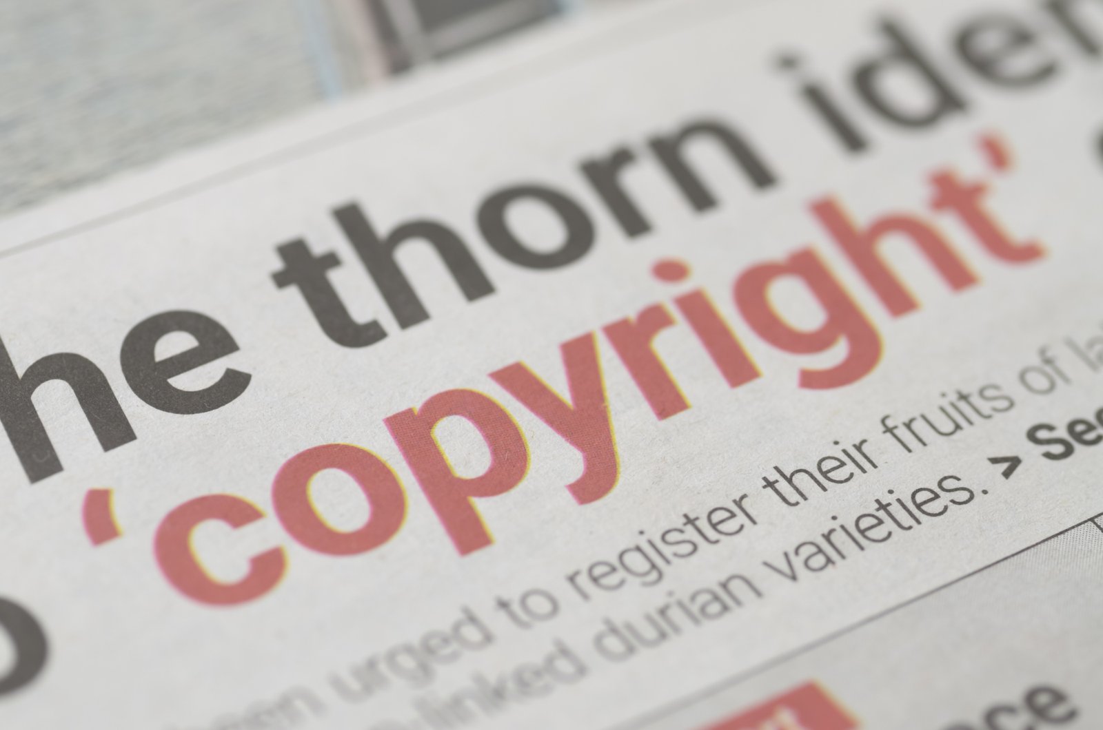 An article about copyright, as opposed to a software patent.
