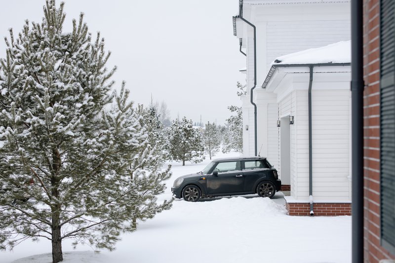 self-service car wash equipment in the winter