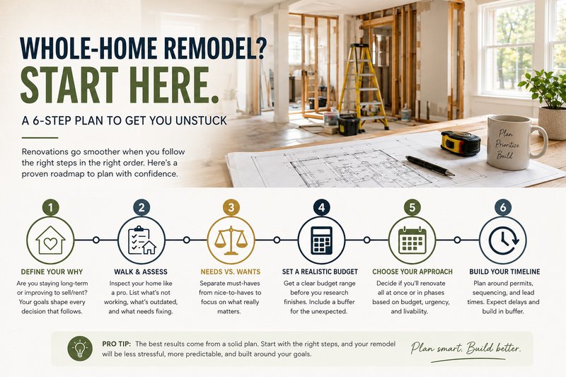 visual representation of remodeling process