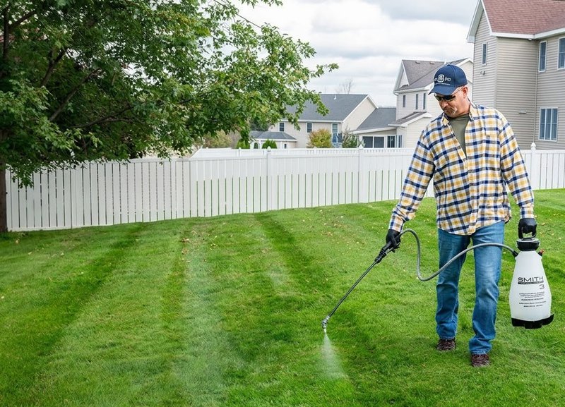 professional contractor using smith performance sprayer