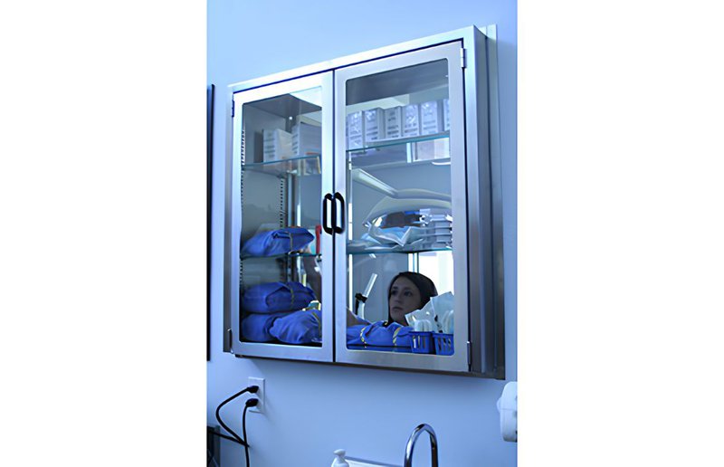 organized medical pass-through window