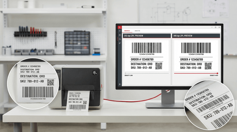 ZPL converter preview and Zebra thermal printer workflow