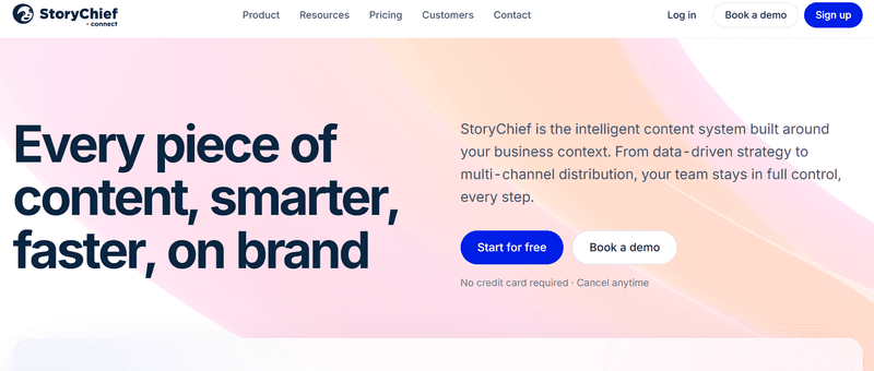 StoryChief HubSpot app