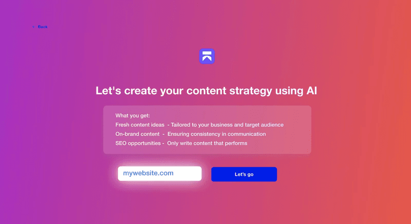 AI content strategy generator storychief