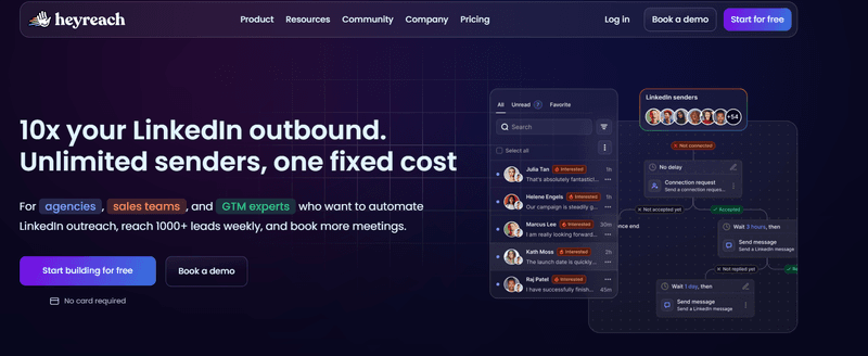HeyReach HubSpot app