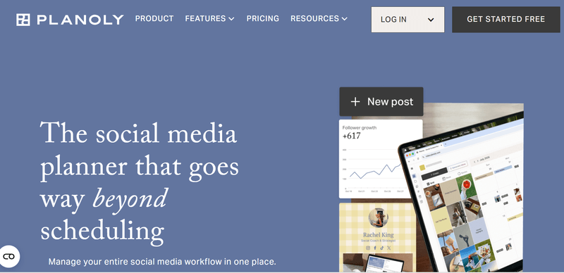 best social media marketing tool - Planoly