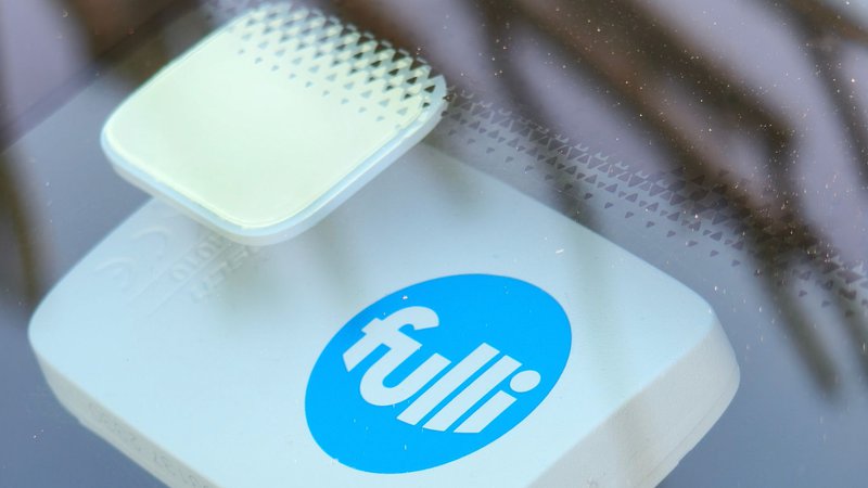 Le badge de péage électronique Fulli.