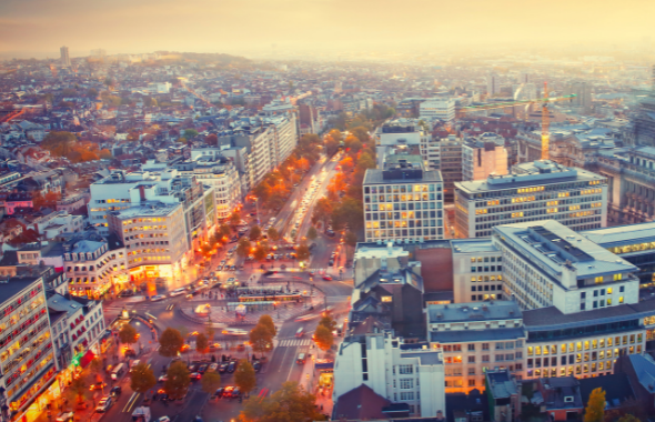 Parkeerplaatsen in Brussel