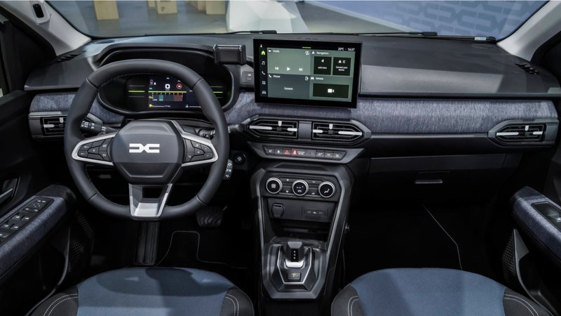 Habitacle, poste de conduite de la Dacia Sandero
