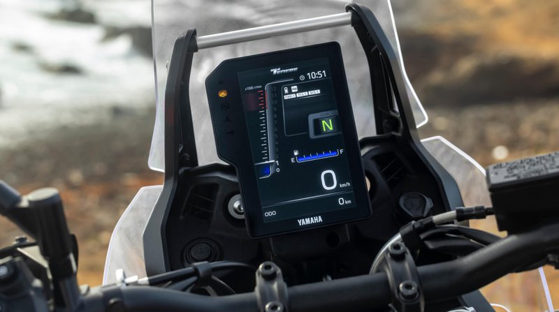Yamaha Ténéré World Raid tableau de bord